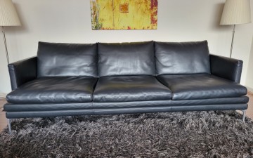 ZANOTTA William Leather Sofa 