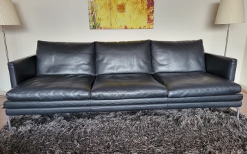 ZANOTTA William Leather Sofa 