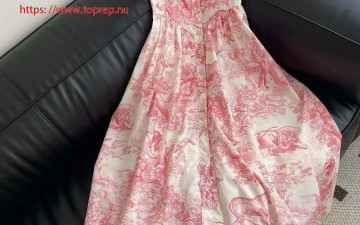 Dior Women Dioriviera Flared Mid-Length Dress