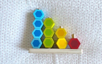 Baby wooden counting toy 12+