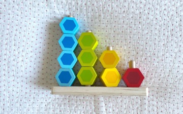 Baby wooden counting toy 12+